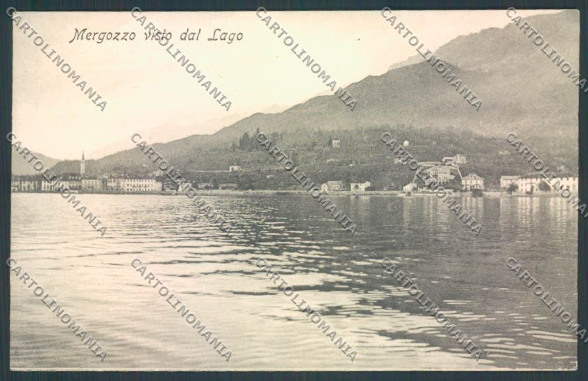 Verbania Mergozzo cartolina ZQ8617 – fronte