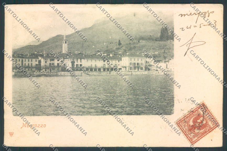 Verbania Mergozzo cartolina ZQ8624 – fronte
