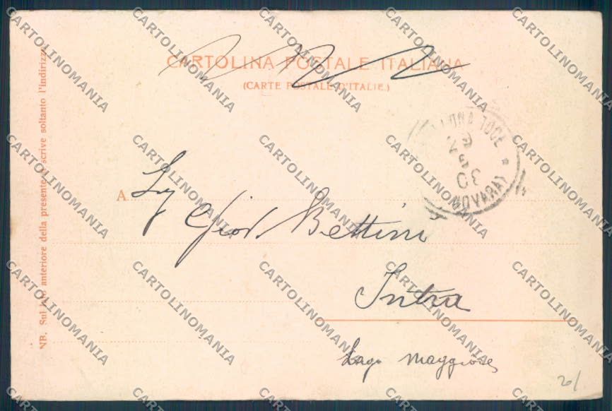 Verbania Mergozzo cartolina ZQ8624 – retro