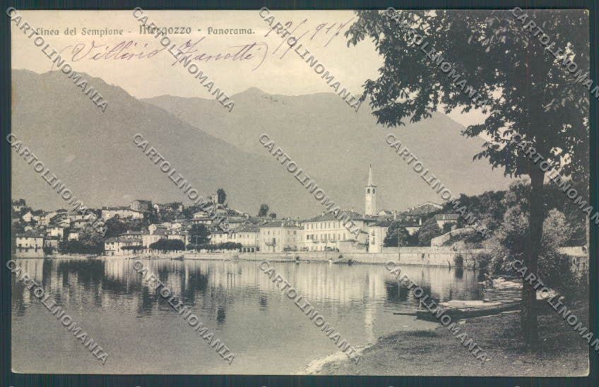 Verbania Mergozzo cartolina ZQ8627 – fronte
