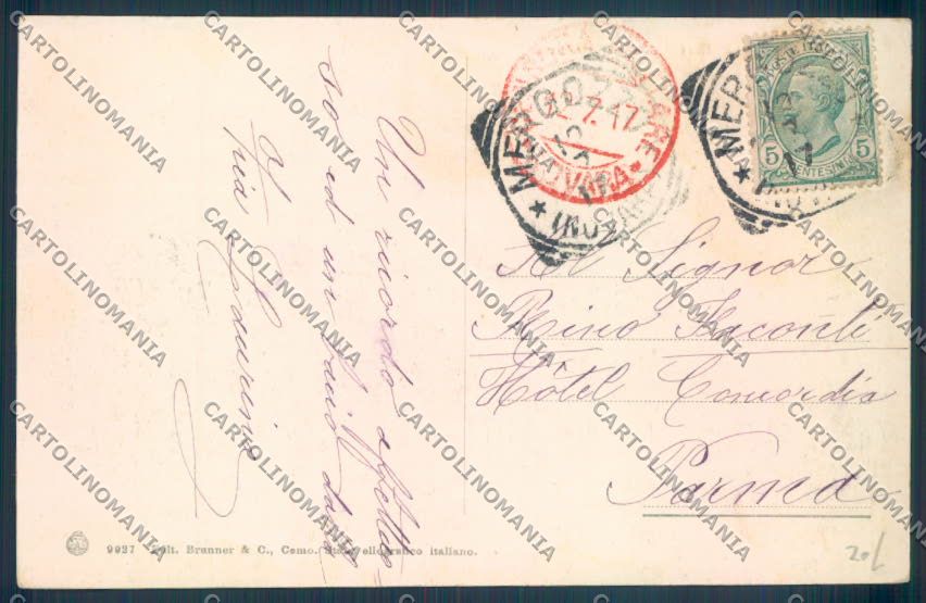 Verbania Mergozzo cartolina ZQ8627 – retro