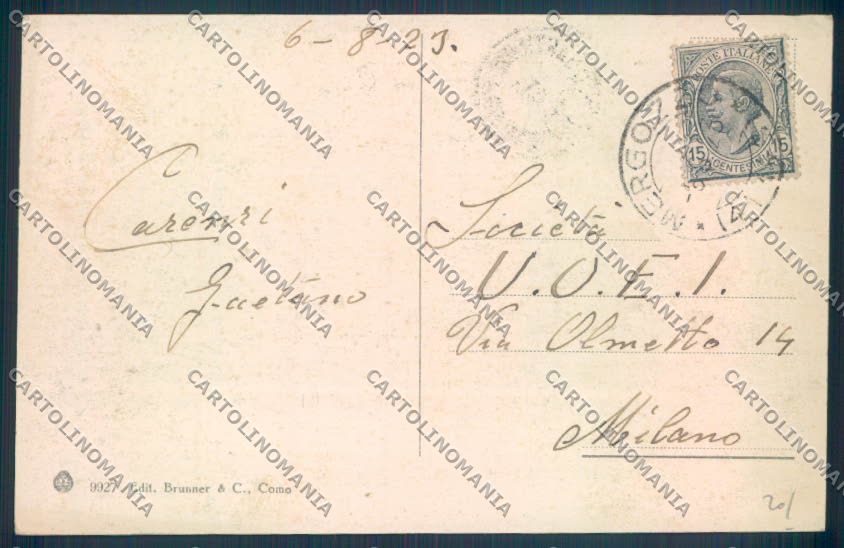 Verbania Mergozzo cartolina ZQ8630 – retro