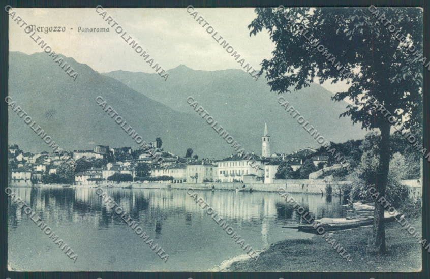 Verbania Mergozzo cartolina ZQ8631 – fronte