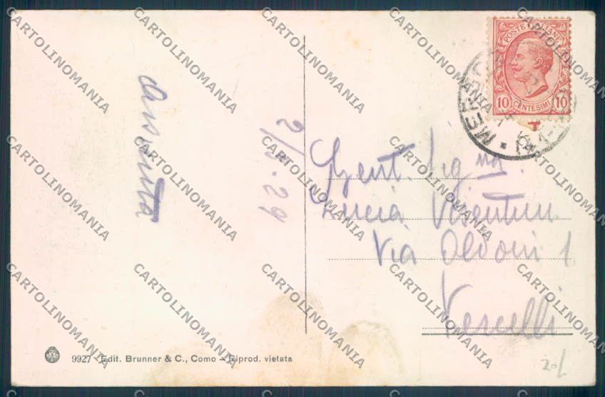 Verbania Mergozzo cartolina ZQ8631 – retro