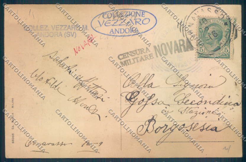 Verbania Ornavasso cartolina ZQ8634 – retro