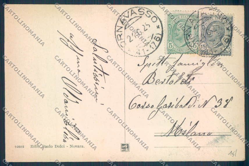 Verbania Ornavasso cartolina ZQ8638 – retro