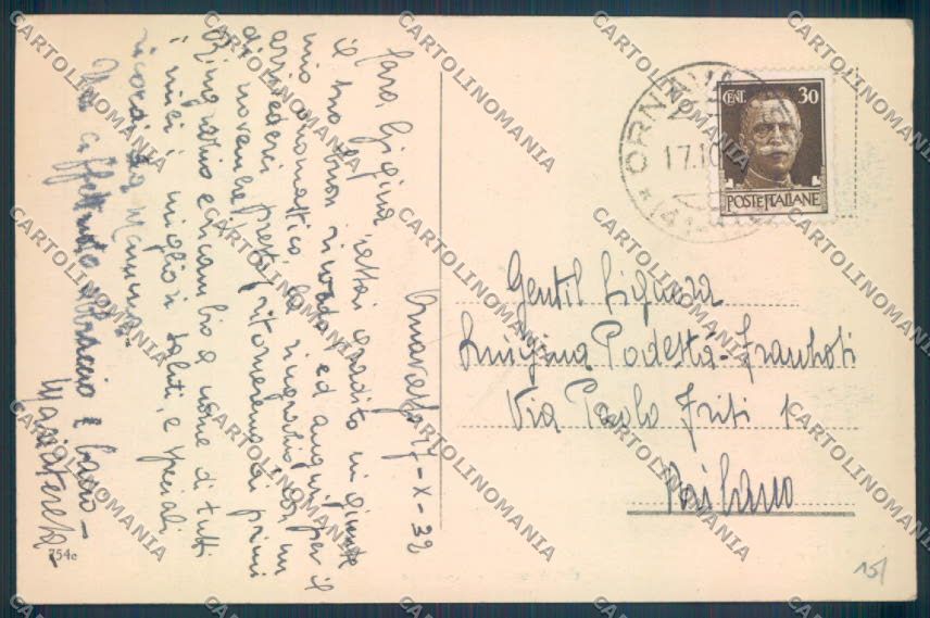 Verbania Ornavasso cartolina ZQ8641 – retro