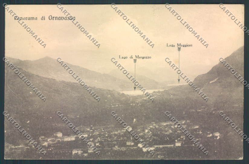 Verbania Ornavasso cartolina ZQ8647 – fronte