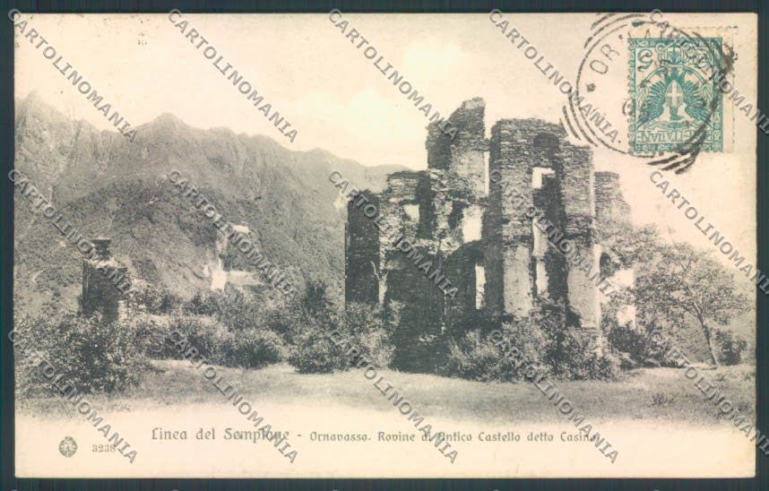 Verbania Ornavasso cartolina ZQ8648 – fronte