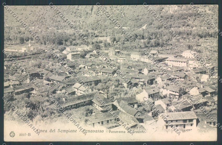 Verbania Ornavasso PIEGA cartolina ZQ8653 – fronte