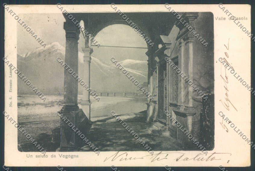 Verbania Vogogna cartolina ZQ8666 – fronte