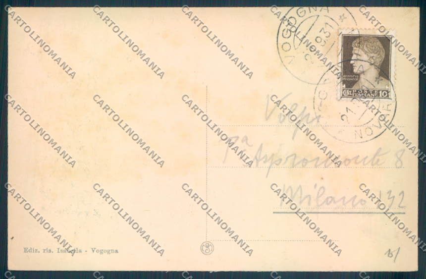 Verbania Vogogna cartolina ZQ8671 – retro