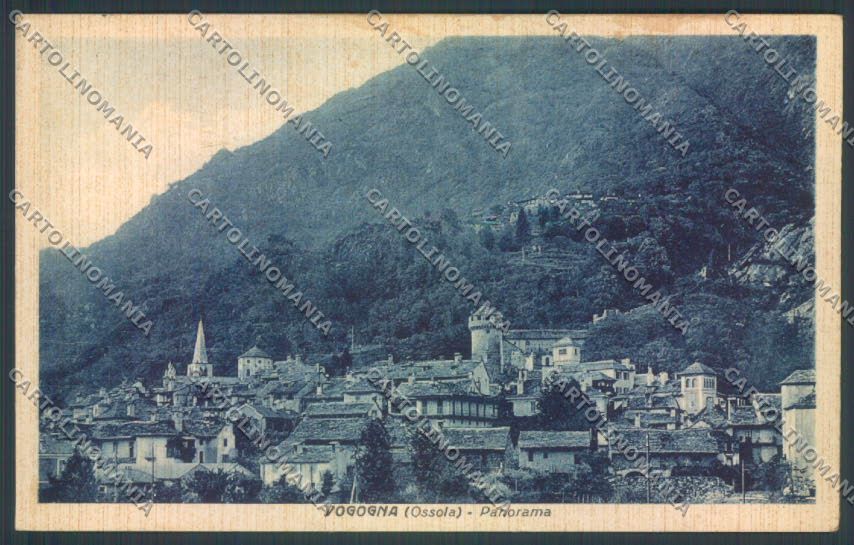 Verbania Vogogna cartolina ZQ8674 – fronte
