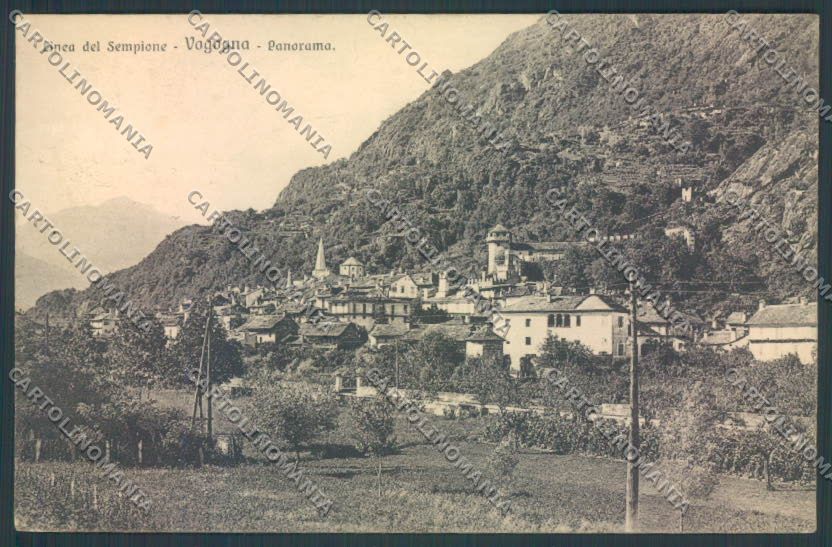 Verbania Vogogna SCOLLATA cartolina ZQ8675 – fronte