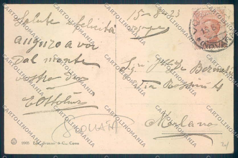 Verbania Vogogna SCOLLATA cartolina ZQ8675 – retro