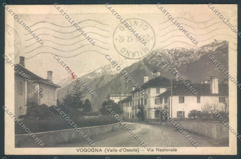 Verbania Vogogna cartolina ZQ8678 – fronte