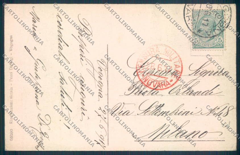 Verbania Vogogna cartolina ZQ8679 – retro