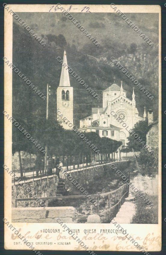 Verbania Vogogna cartolina ZQ8682 – fronte