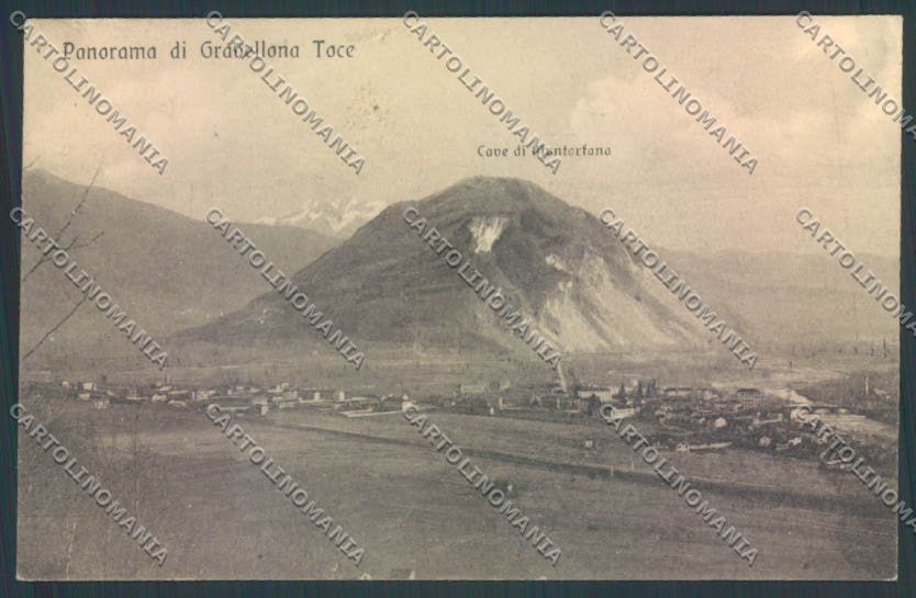 Verbania Gravellona Toce cartolina ZQ8690 – fronte