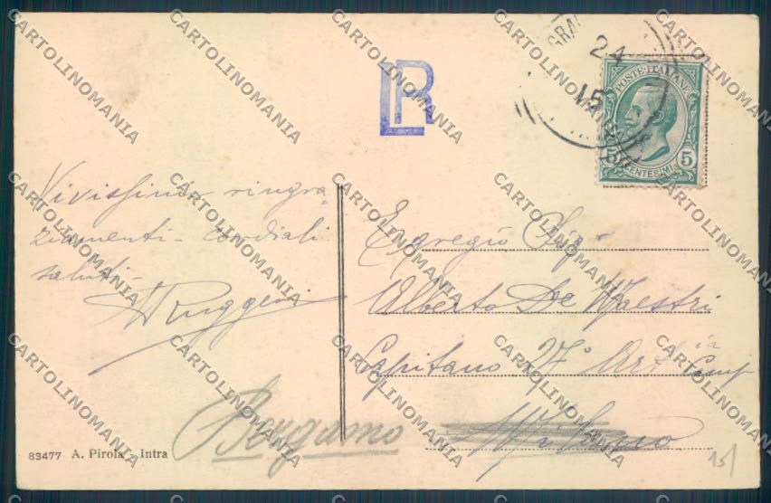 Verbania Gravellona Toce cartolina ZQ8692 – retro