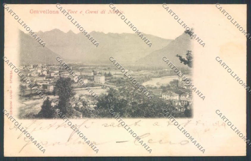 Verbania Gravellona Toce cartolina ZQ8695 – fronte