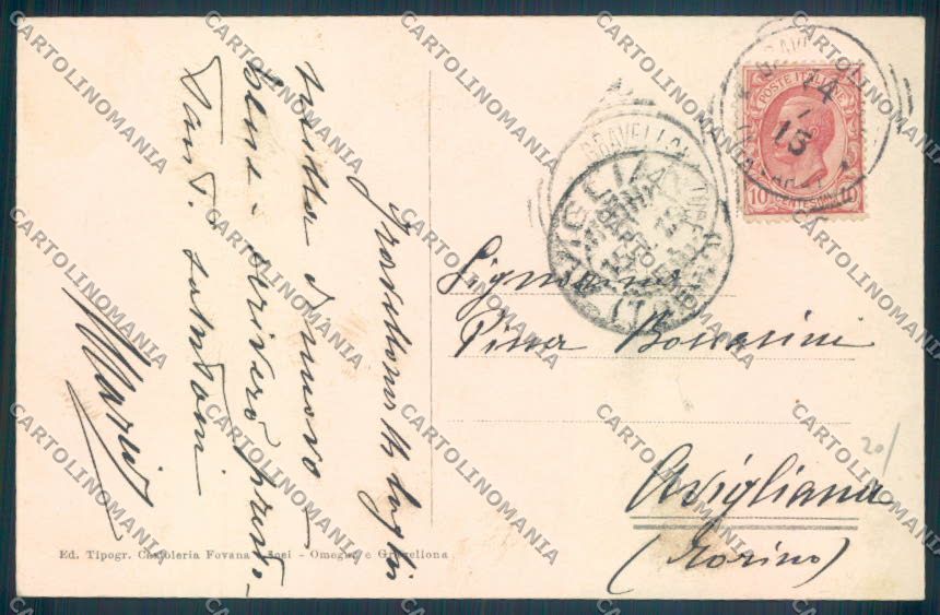 Verbania Gravellona Toce cartolina ZQ8698 – retro