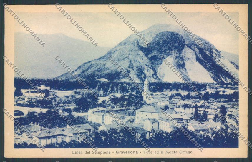 Verbania Gravellona Toce cartolina ZQ8701 – fronte