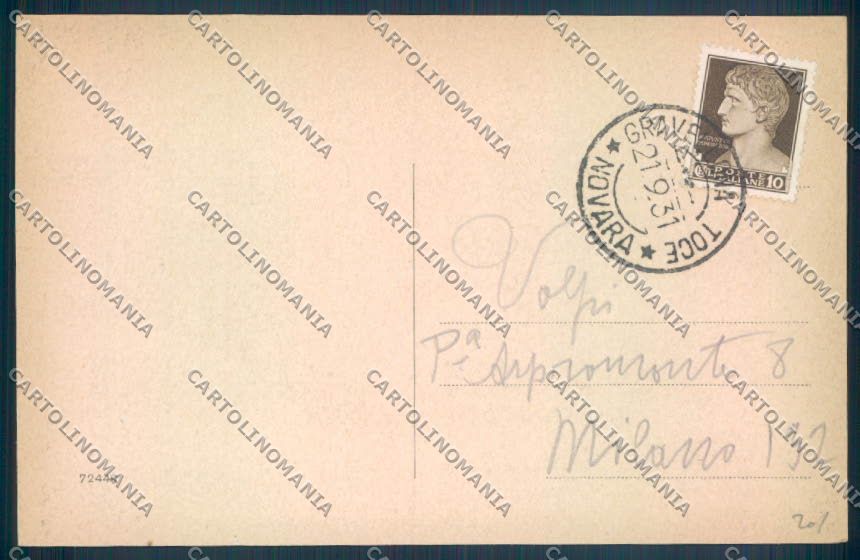Verbania Gravellona Toce cartolina ZQ8701 – retro