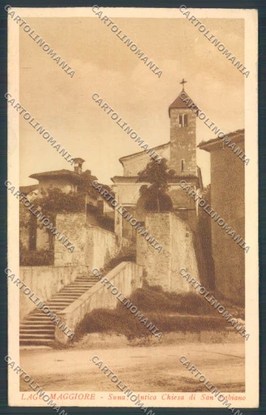 Verbania Suna PIEGHINA cartolina ZQ8706 – fronte