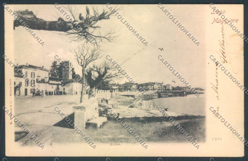 Verbania Suna cartolina ZQ8715 – fronte