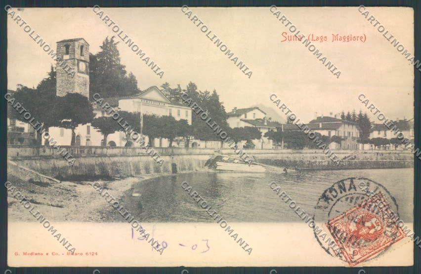 Verbania Suna cartolina ZQ8718 – fronte