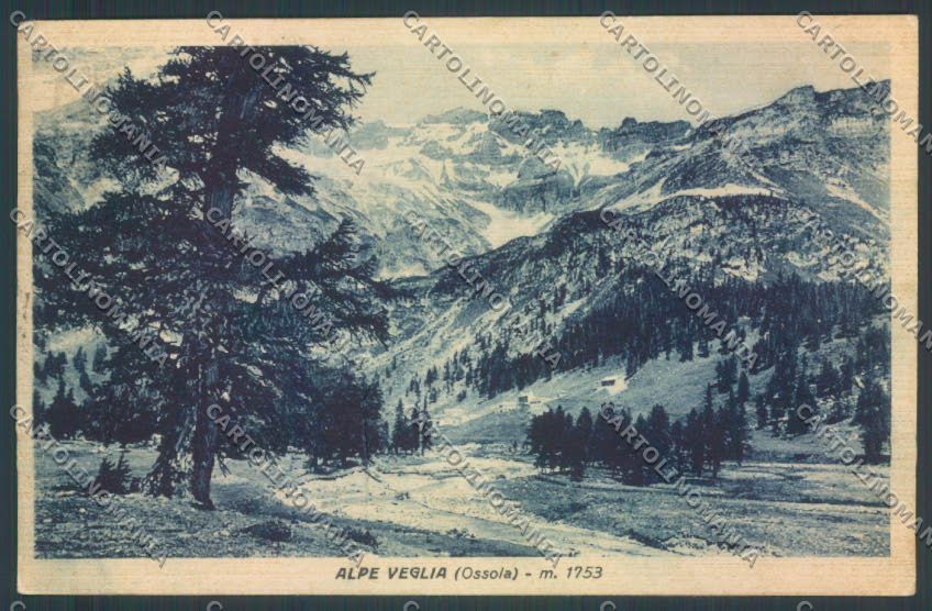 Verbania Baceno Alpe Veglia cartolina ZQ8720 – fronte