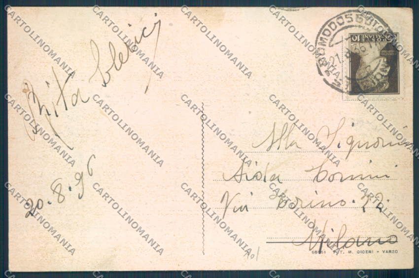 Verbania Baceno Alpe Veglia cartolina ZQ8720 – retro