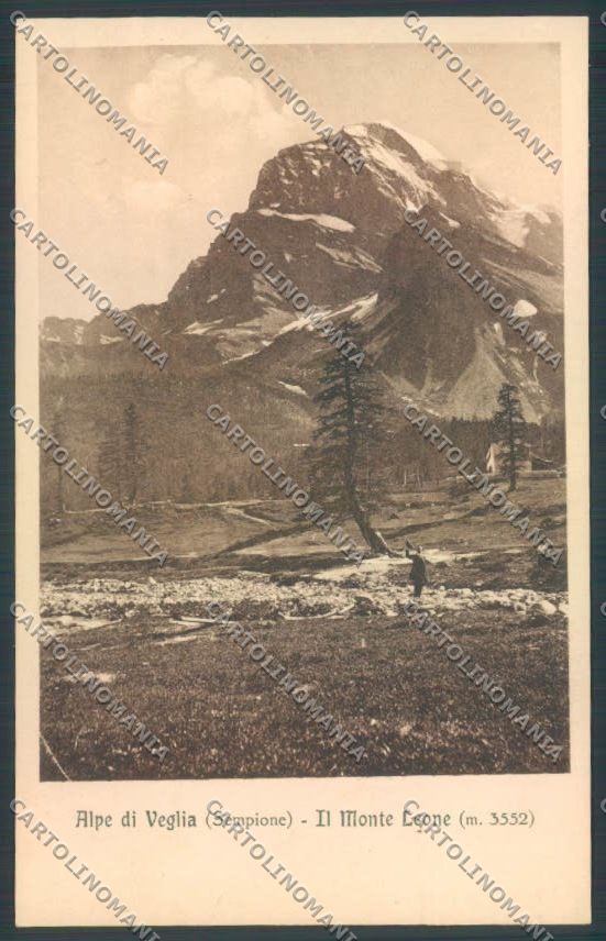 Verbania Baceno Alpe Veglia cartolina ZQ8724 – fronte