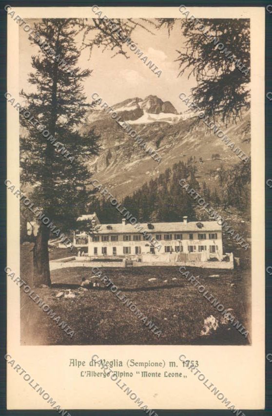 Verbania Baceno Alpe Veglia cartolina ZQ8730 – fronte
