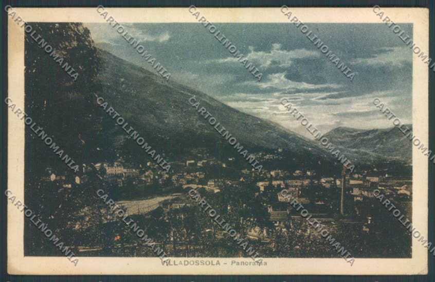 Verbania Villadossola cartolina ZQ8754 – fronte