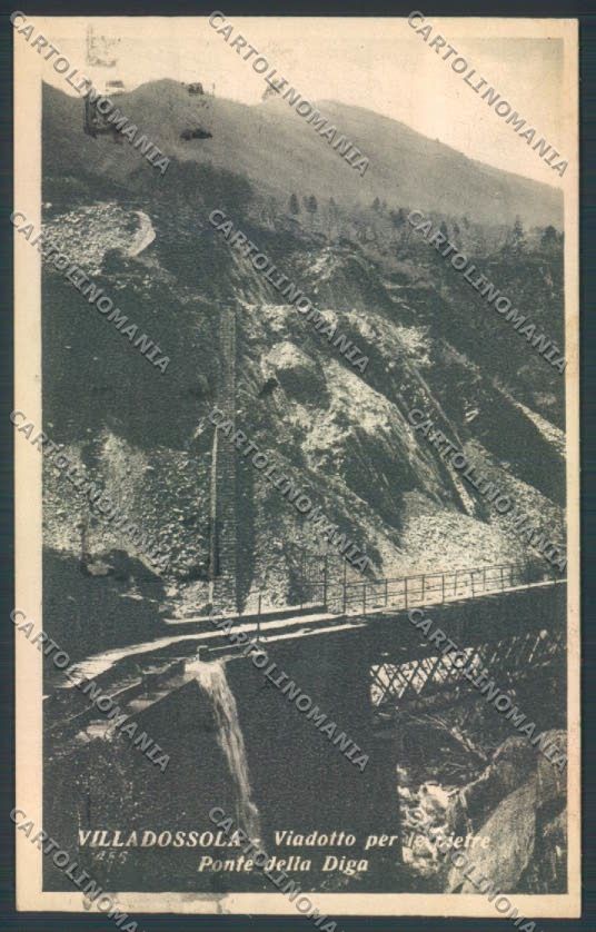 Verbania Villadossola cartolina ZQ8755 – fronte
