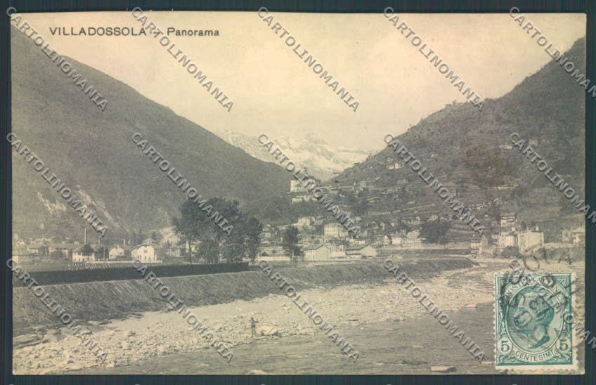 Verbania Villadossola cartolina ZQ8759 – fronte