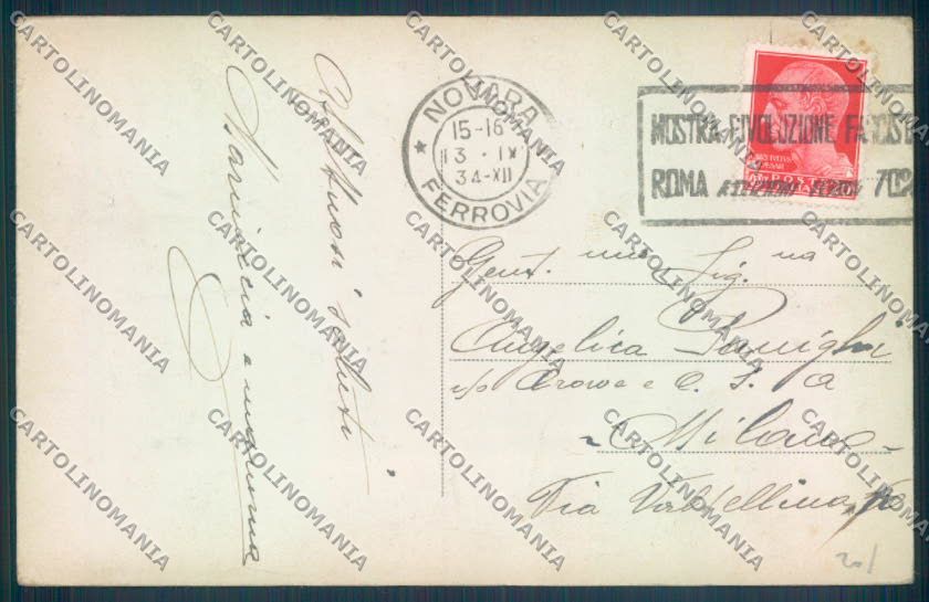 Verbania Villadossola cartolina ZQ8761 – retro