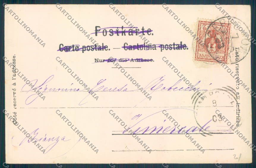 Verbania Ceppo Morelli cartolina ZQ8770 – retro