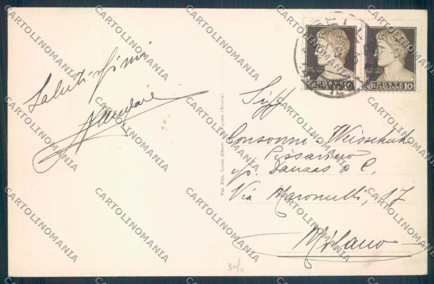 Verbania Trasquera cartolina ZQ8787 – retro