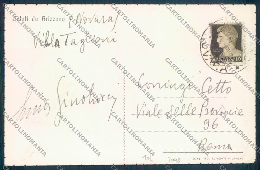 Verbania Arizzano cartolina ZQ8788 – retro