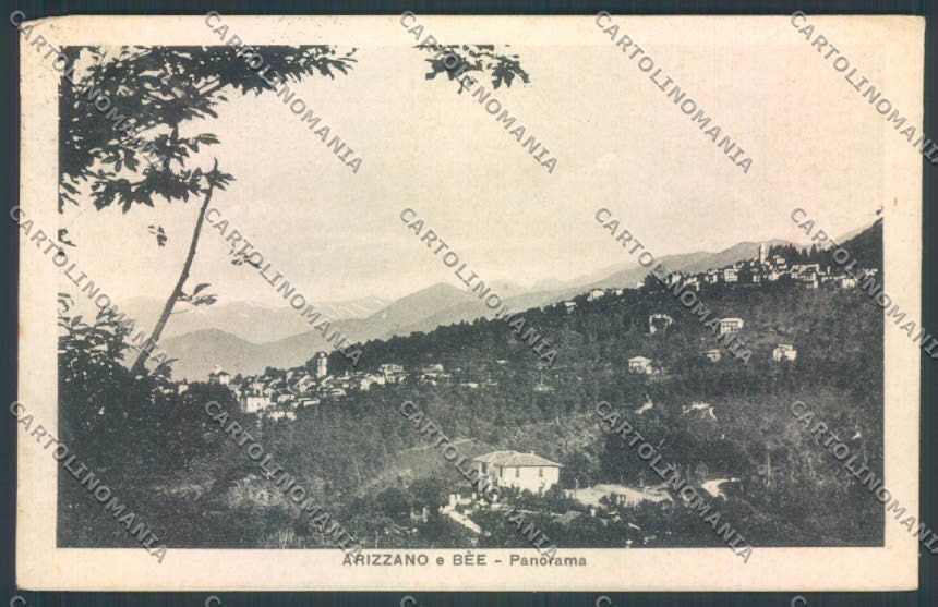 Verbania Arizzano Bèe cartolina ZQ8795 – fronte