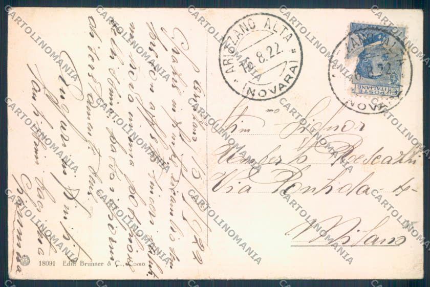 Verbania Arizzano cartolina ZQ8797 – retro