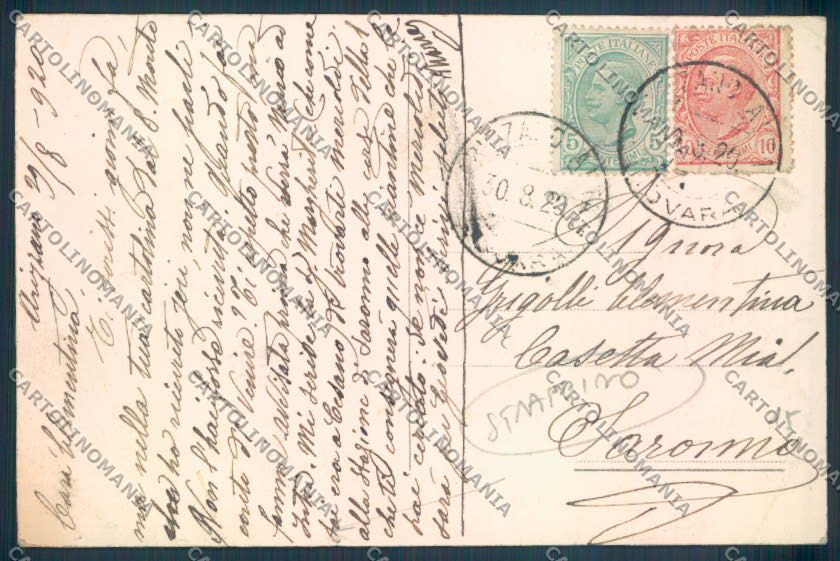 Verbania Arizzano San Martino Cissano STRAPPINO cartolina ZQ8798 – retro