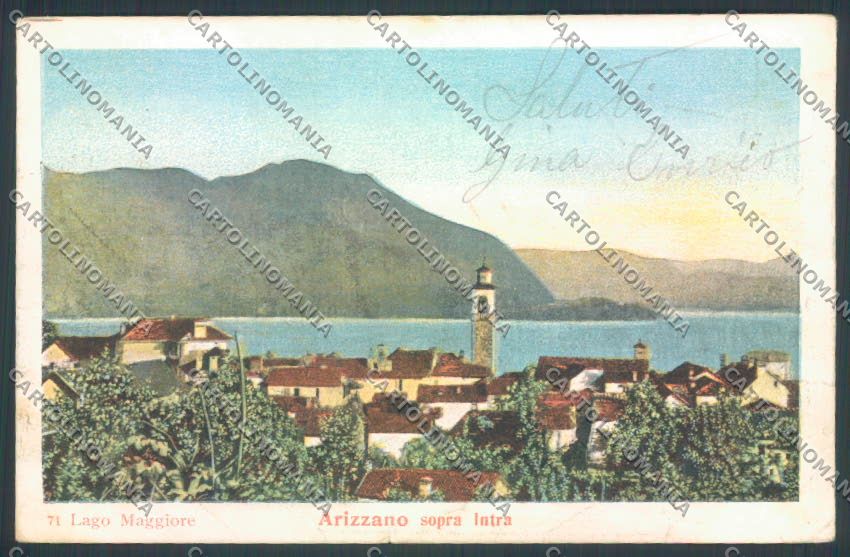 Verbania Arizzano cartolina ZQ8800 – fronte