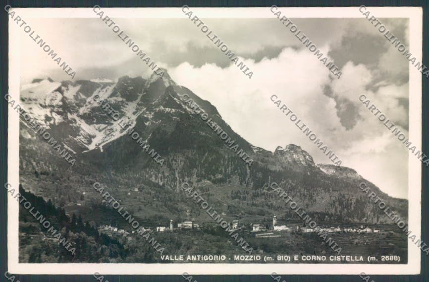 Verbania Crodo Mozzio Foto cartolina ZQ8821 – fronte