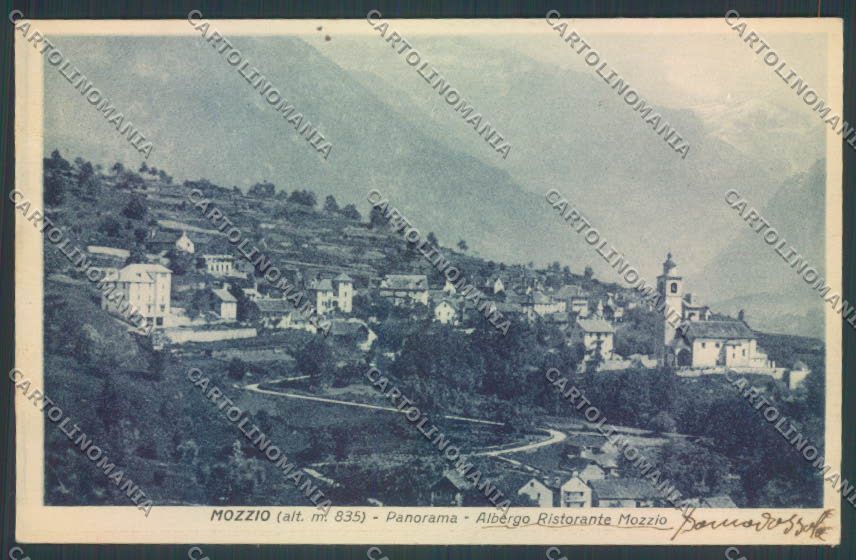 Verbania Crodo Mozzio cartolina ZQ8826 – fronte