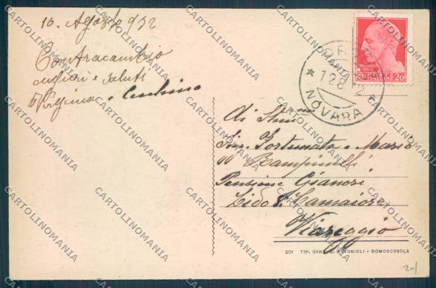 Verbania Crodo Mozzio cartolina ZQ8826 – retro