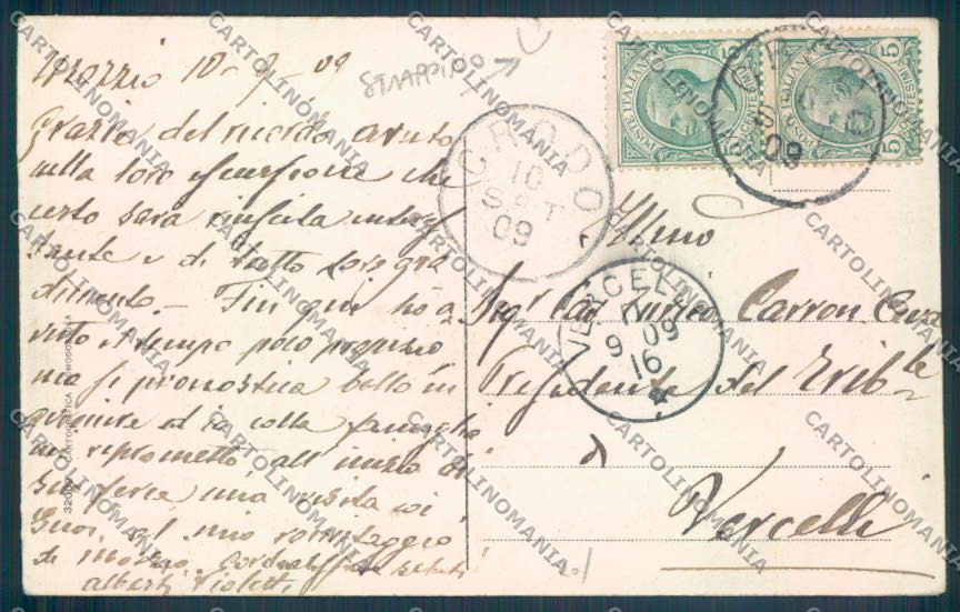Verbania Crodo Mozzio STRAPPINO cartolina ZQ8828 – retro
